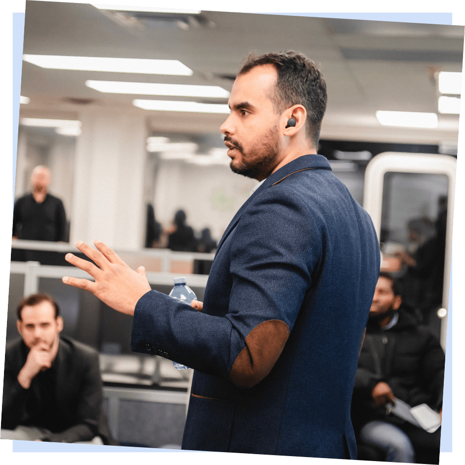 Ayoub Chobah, coach en résolution de conflits
